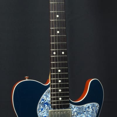 ギター Psychederhythm Hollow T-Line Limited Psychederhythm Hollow T-Line - Metal Gray Metallic | White