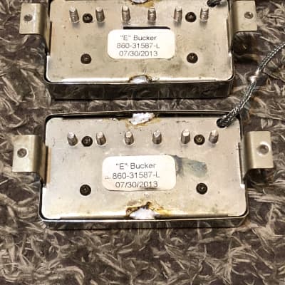 Gibson Custom Shop E bucker Humbucker pickups SET 2013 Wildwood/Japan  limited only Nickel RARE