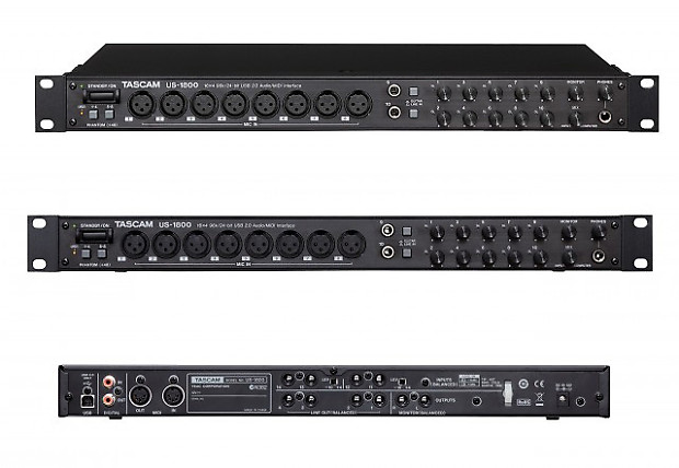 TASCAM US-1800 USBオーディオインターフェース US-1800 | USB2．0 オーディオ／MIDI インターフェース