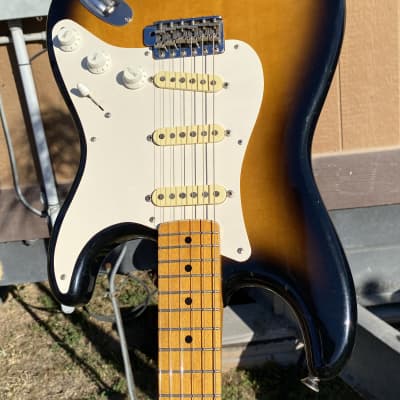 Fender '54 Reissue Stratocaster- MIJ 1990- 2 Color Sunburst image 24