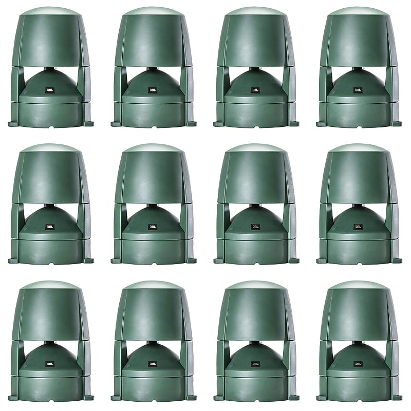 (12) JBL CONTROL 88M 8&quot; Commercial Outdoor Inground/On ground Landscape Speakers  			