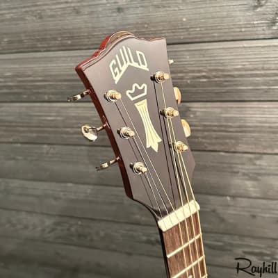Guild M-120L Natural Left Handed Concert Acoustic Guitar image 9