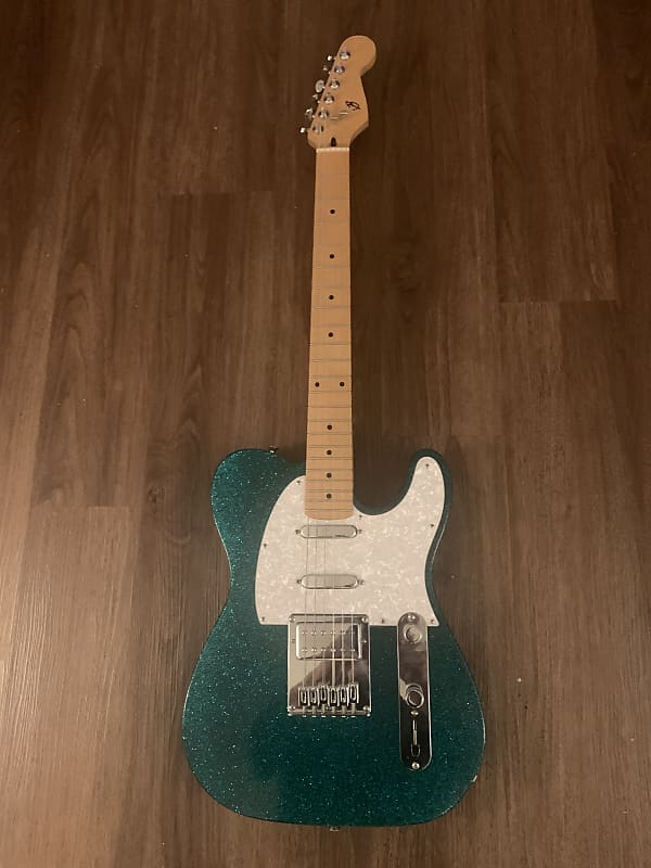 Parts Caster Telecaster New Green Sparkle Reverb