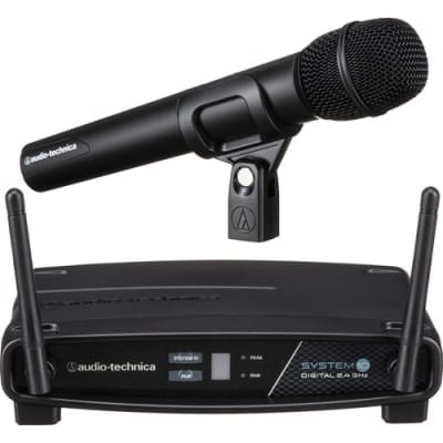 Audio-Technica ATW-2129b Wireless Lavalier Microphone System (Band I:  487.125 to 506.500 MHz)