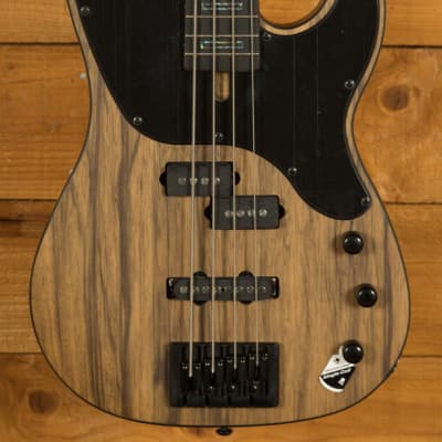 Schecter Bass Model-T 4 Exotic Black Limba | Natural Satin for sale