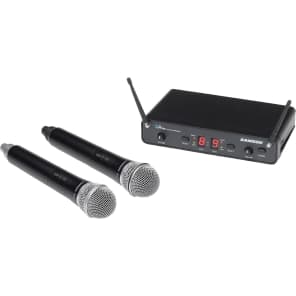 Samson Concert 288 Dual-Channel UHF Wireless Handheld Mic System - I Band (518-566 MHz)