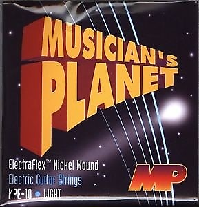 Musicians Planet Electric Guitar Strings ElectraFlex Nickel Wound