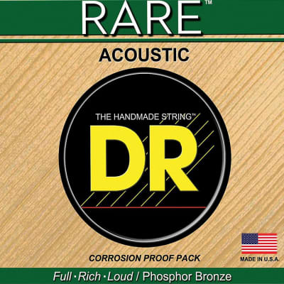 DR Rare Acoustic Guitar Strings 10's Extra Light RPL-10
