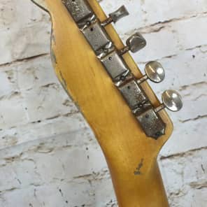 Fraser Guitars - Aged White 50s Telecaster Guitar Vintage Relic custom shop image 13