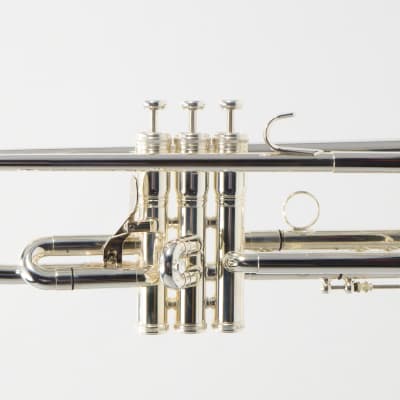 King Model 2055T 'Silver Flair' Intermediate Bb Trumpet SN 658768 OPEN BOX image 6