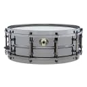 Ludwig Black Magic Snare Drum, Black, 5x14 Inch, LW5514
