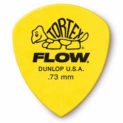 Dunlop 558P.73 Tortex Flow Standard .73mm Guitar Picks, 12 Pack image 1