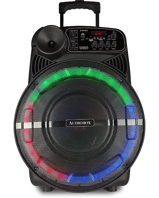 Audiobox ABX155 Portable 15" PA Speaker with Microphone Reverb