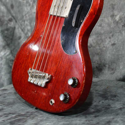 Gibson EB-0 SG 4 String Short Scale Bass Vintage 1964 Cherry Red w Hardshell Case & FAST Shipping image 9