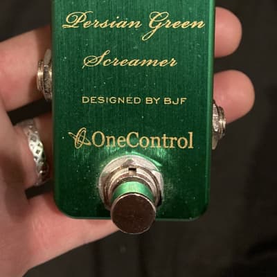 Reverb.com listing, price, conditions, and images for one-control-persian-green-screamer