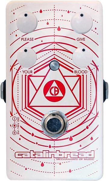 Catalinbread Limited Edition Blood Donor Overdrive Guitar Effect Pedal image 1