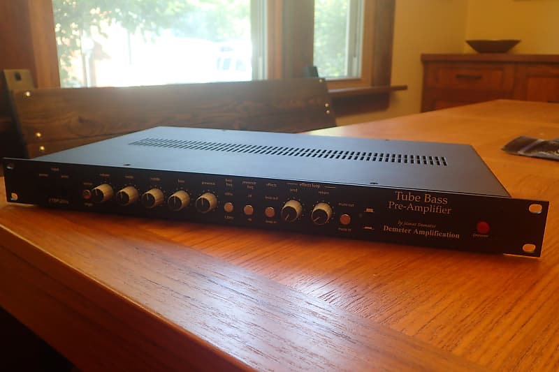 Demeter Vtbp 201s Tube Bass Pre Amp Rack Mount 2022 Reverb 3583