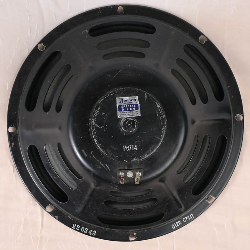 Jensen best sale c12r speaker