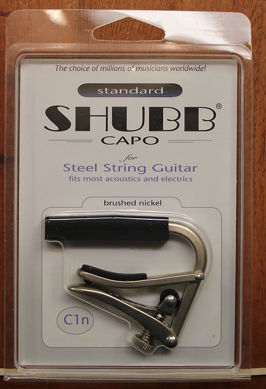Shubb C1N Standard Steel String Capo image 1