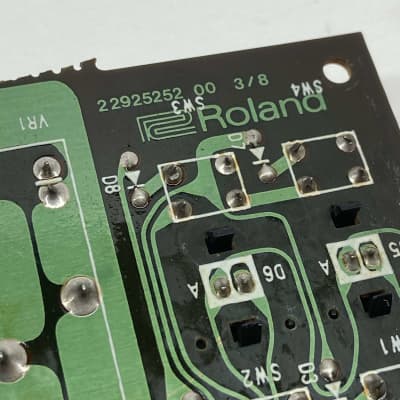 Roland Alpha Juno 1 & 2 - Slider Board ASSY 76160400 image 7