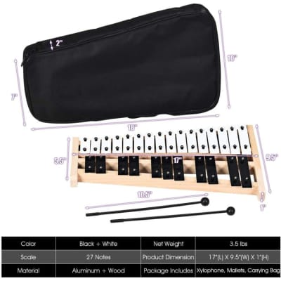 Other Sonart Xylophone Wooden Percussion 2023 - Black & White image 2