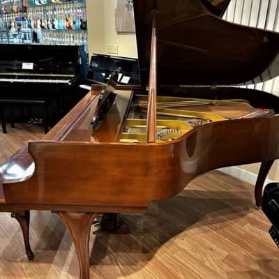 Baldwin R-226 5’8" Grand Piano, Satin Cherry image 5