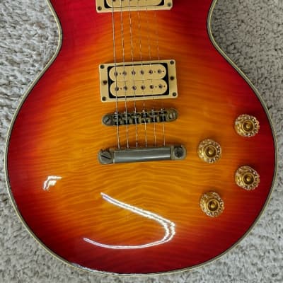 Electra X935CS Pro Endorser Cherry Sunburst Finish LP Electric Guitar, MIJ +Case image 9