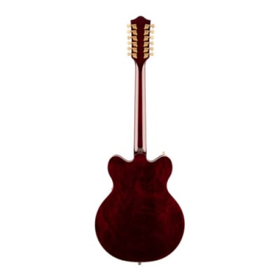 Gretsch G5422G-12 Electromatic Classic Hollow Body Double-Cut 12-String Guitar with Gold Hardware and Laurel Fingerboard (Right-Handed, Walnut Stain) image 3