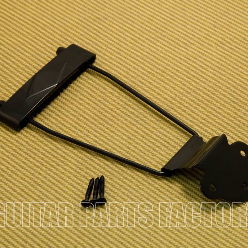 Kluson #7 Trapeze Tailpiece for archtop guitar Gold fits Gibson