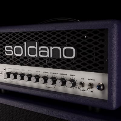 Soldano SLO-30 Custom Super Lead Overdrive 30-Watt Purple Guitar Amp Head image 2