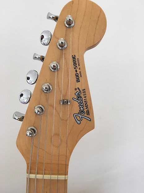 Fender music master/duo sonic 備忘録｜pog_man