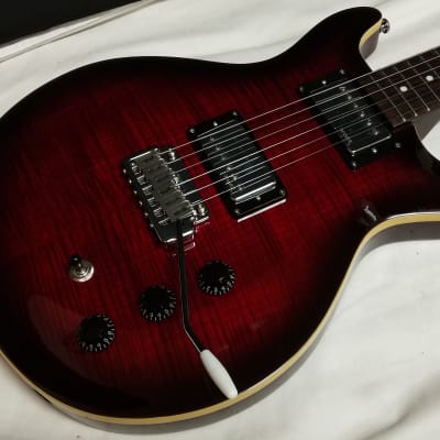 Hamer Sunburst Archtop electric guitar - Dark Cherry Burst NEW w/ Hard Case image 3