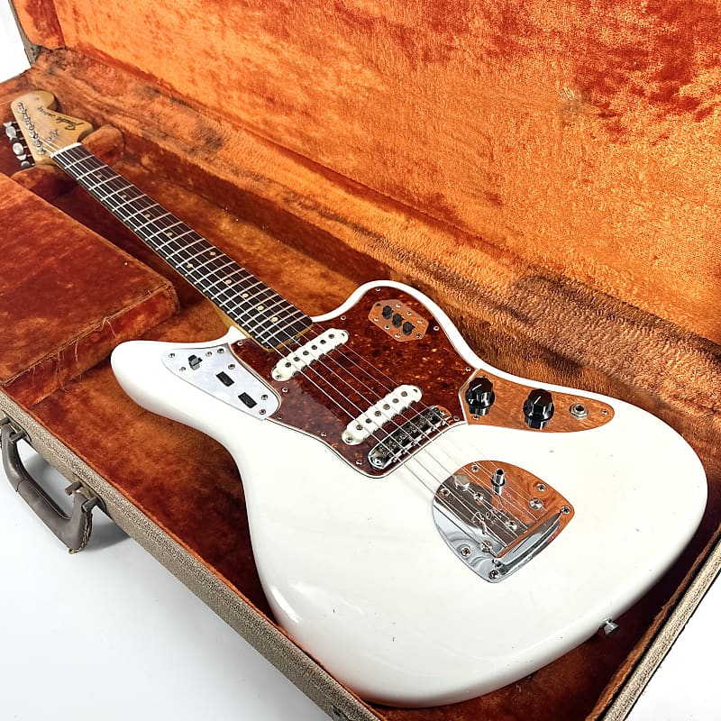 1963 Fender Jaguar – Olympic White image 1
