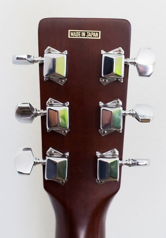 Kiso Suzuki W-20, Three-S (like as Martin D-18), made in