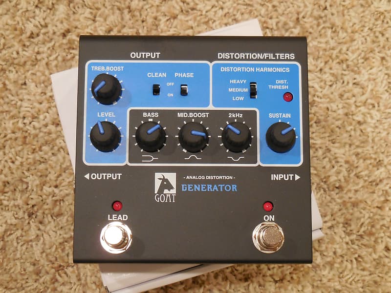 GOAT Analog Distortion Generator rockman tones w/box
