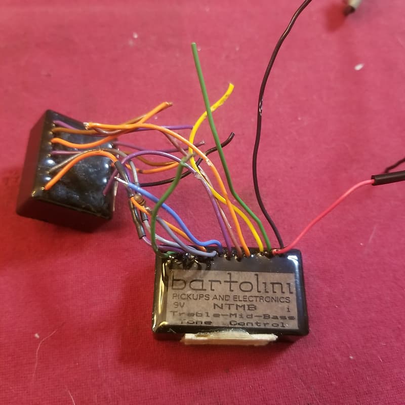 Bartolini NTMB Bass Guitar Preamp Old Production Reverb