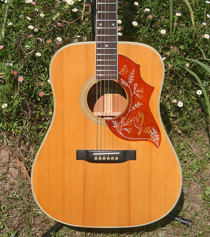 K Country D200 by Kasuga Gakki 1970's Natural | Reverb