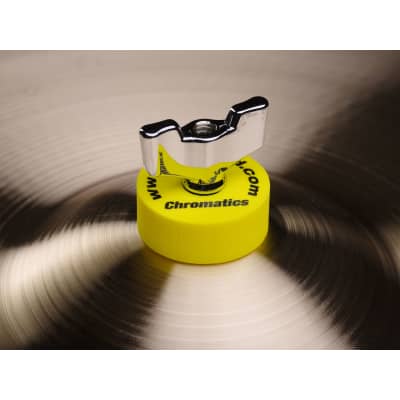 Cympad Chromatics Premium Foam Yellow Cymbal Felts 5 Pack CYM CS15/5-Y image 2