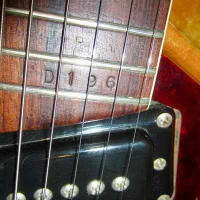 1966 Mosrite Joe Maphis Model I Natural w/ Vintage Hard Case image 7