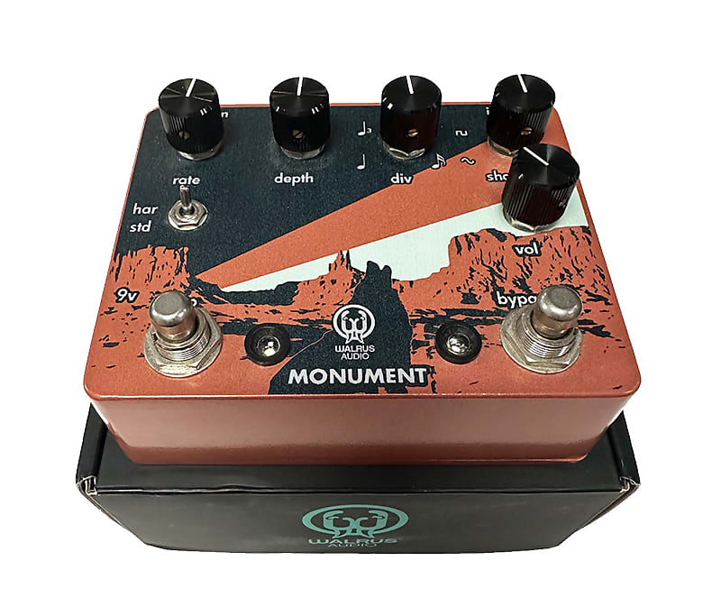 WALRUS AUDIO MONUMENT V１ Walrus Audio Monument Harmonic Tap Tremolo V1 | Reverb