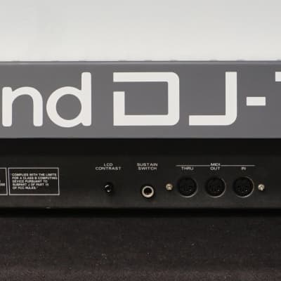Roland DJ-70 90's Digital Sampling Keyboard Scratch Wheel