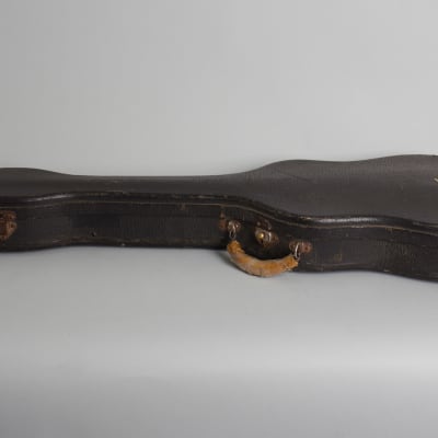 Slingerland  Songster Model 401 Solid Body Electric Guitar (1936), ser. #132, original black hard shell case. image 11