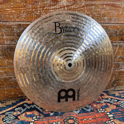 14" Meinl Byzance Dark Spectrum Hi-Hat Cymbal Pair 1134g/1532g *Video Demo* image 12