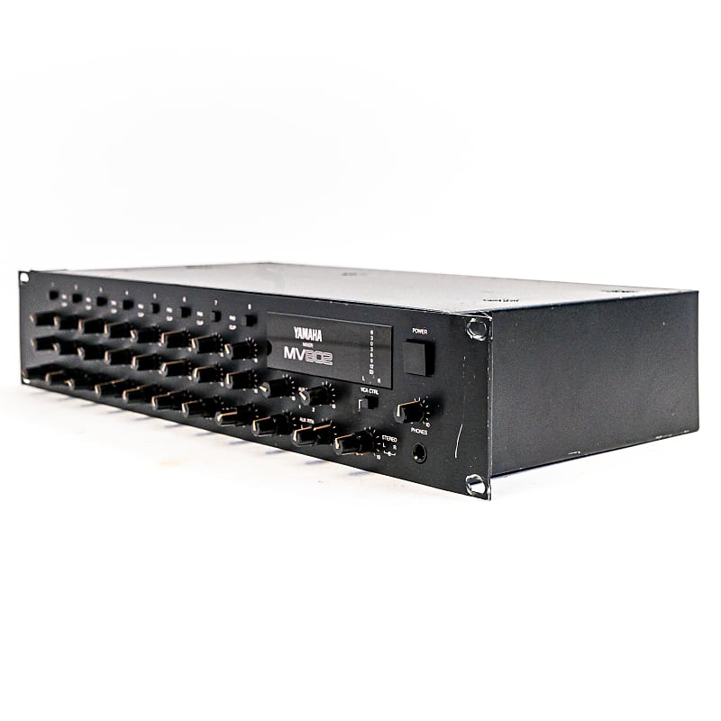 Yamaha MV-802 8-Channel Line Mixer Rackmount | Reverb