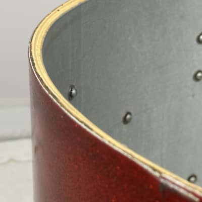 Gretsch 22/13/16" 60's Round Badge Name Band Drum Set - Tangerine Sparkle image 18