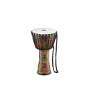 Meinl 10" Travel Djembe - Rope-Tuned - Synthetic - Kenyan Quilt