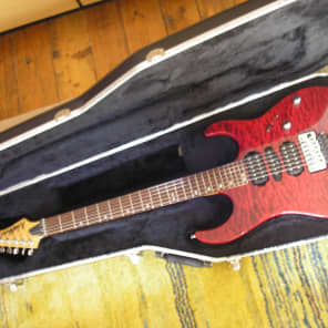 Washburn MG-104 1993 Trans.Red | Reverb