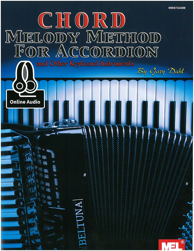 Mel Bay Chord Melody Method For Accordion w/ Online Audio image 1