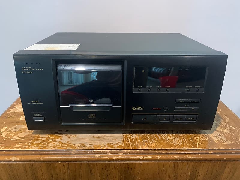 Vintage Pioneer store PD-F605 25 Disc CD Changer - Tested Working no remote