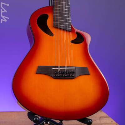 Veillette Avante Gryphon 12-String Acoustic Guitar Sunset Burst for sale